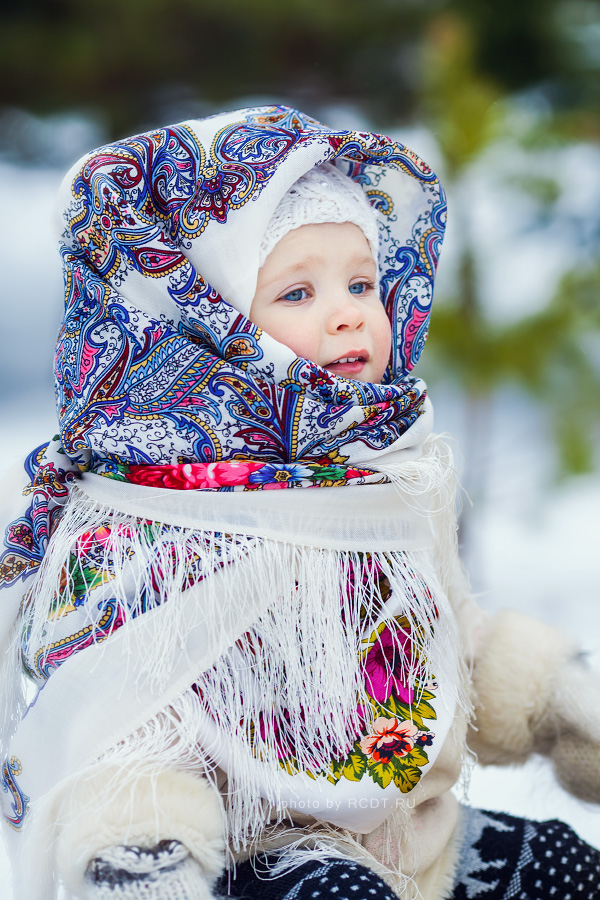 Фотосъемка детей зимой
